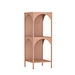 corner bookcase